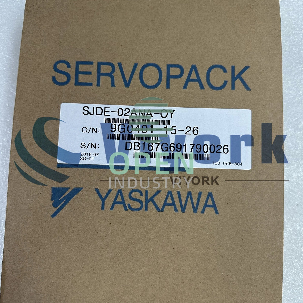 1PCS Yaskawa SJDE-02ANA-OY AC SERVO DRIVE