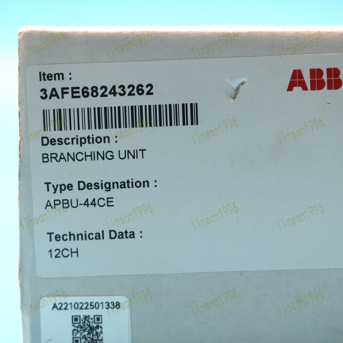 1-PC APBU-44CE ABB PLC ACS800 Branching Unit Kit Spot Stocks - ABB