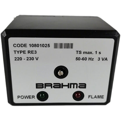 new BRAHMA RE3 burner controller, program controller 10801025 remote flame monitor - BRAHMA