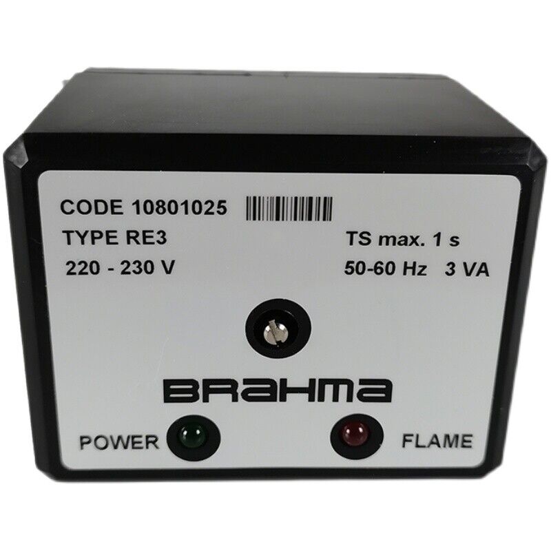 new BRAHMA RE3 burner controller, program controller 10801025 remote flame monitor