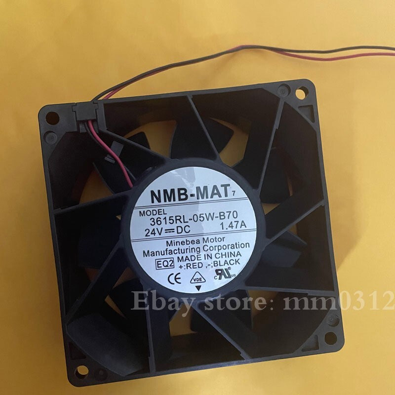 NMB 3615RL-05W-B70 9038 24V 1.47A 9CM inverter cooling fan