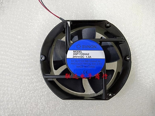 SVNQN XNF1725HA2 17251 24V 1.4A 17CM fan with double ball bearing aluminum frame