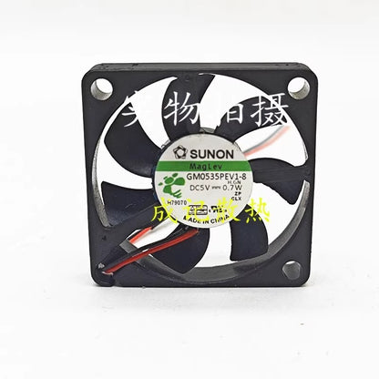 SUNON GM0535PEV1-8 3506 DC5V 0.7W 2-Wire Silent Cooling Fan
