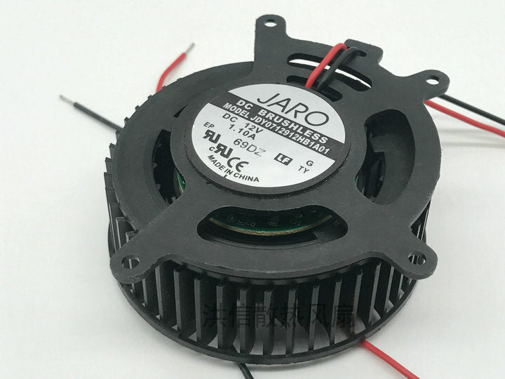 1pcs  JARO JDY0712912HB1A01 DC12V 1.10A large air volume ball cooling fan