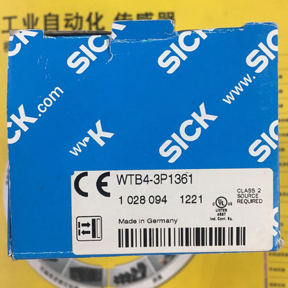 New ONE SICK High-Performance Photoelectric Switch Sensor WTB4-3P1361 - ONE SICK