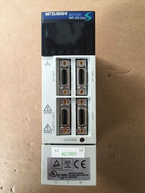 Used Mitsubishi MR-J2S-20A1 PLC Servo Drive - MITSUBISHI