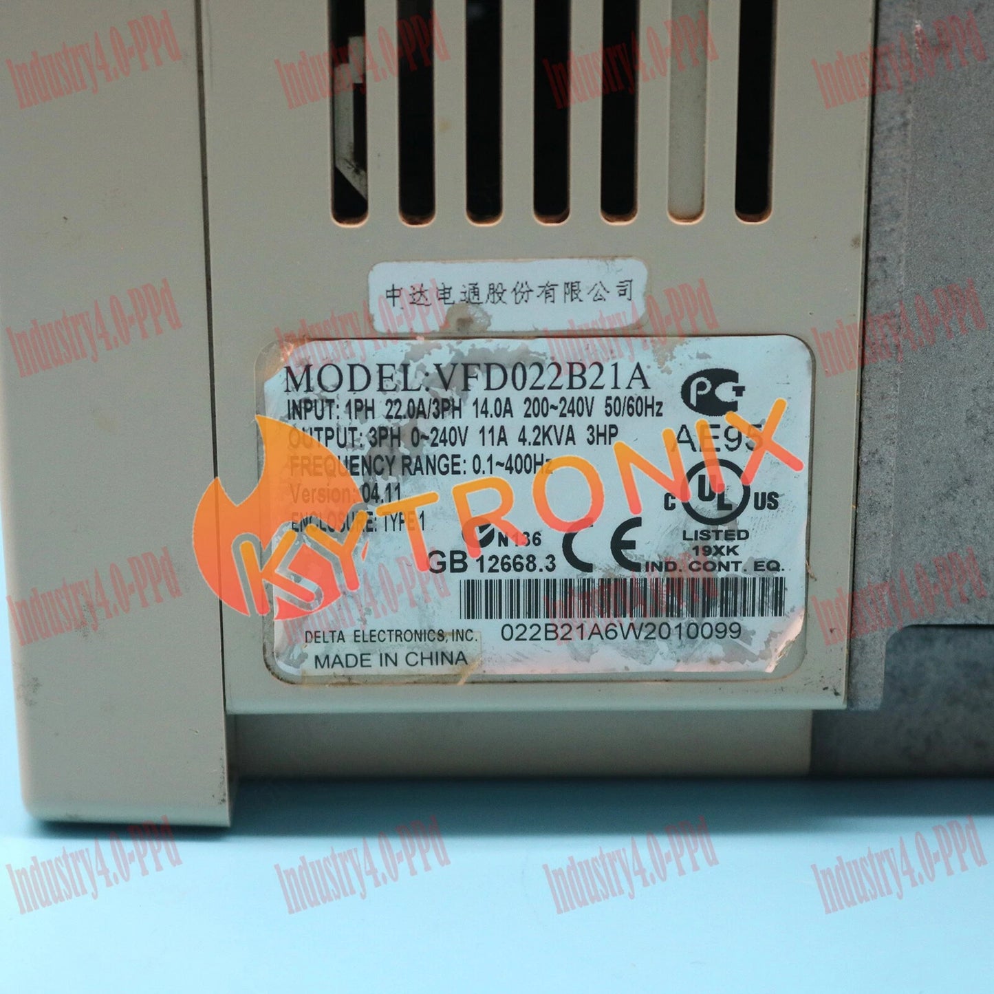 1 PC Delta VFD022B21A 220V-2.2KW Inverter