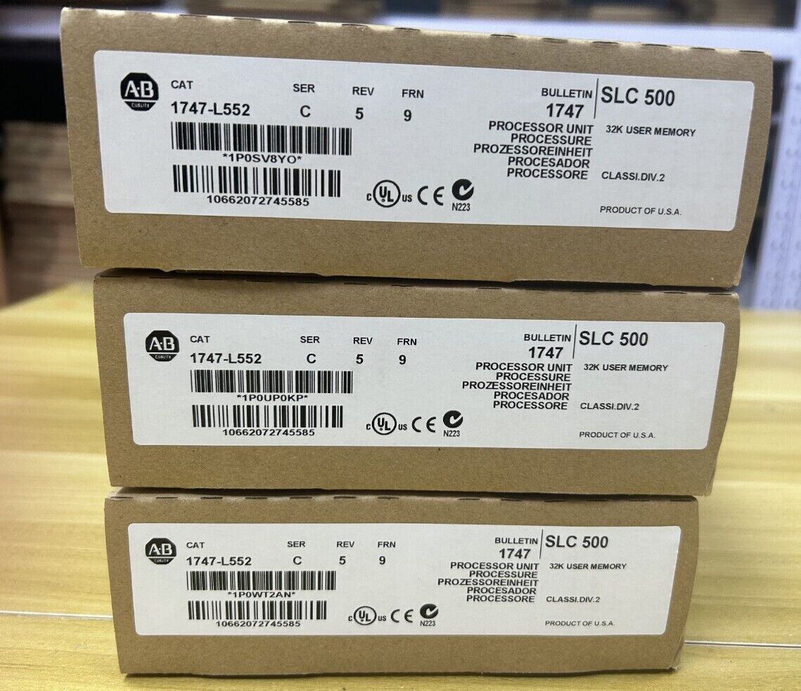 Allen-Bradley 1747-L552 SLC 500 Processor Unit - ALLEN-BRADLEY