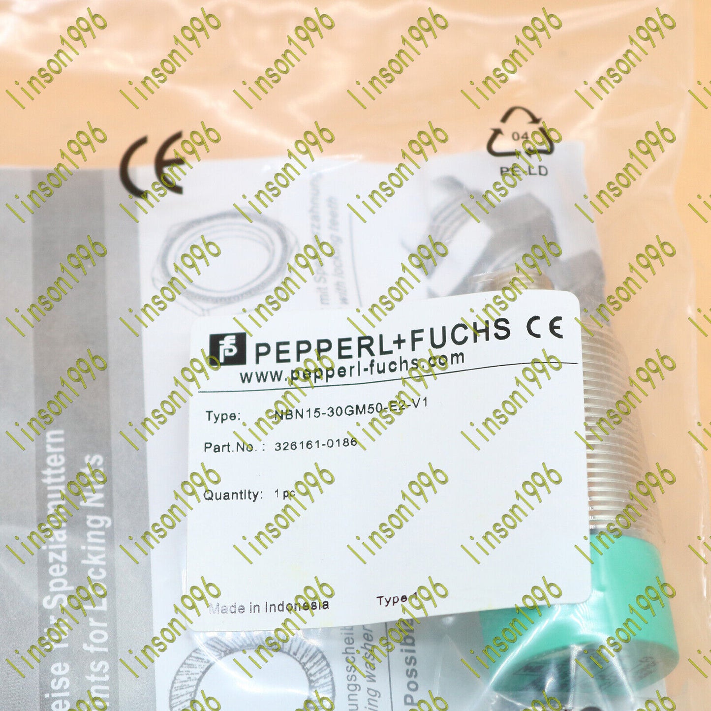 New One Pepperl+Fuchs NBN15-30GM50-E2-V1 085974 Proximity Switch Sensor - ONE PEPPERL+FUCHS