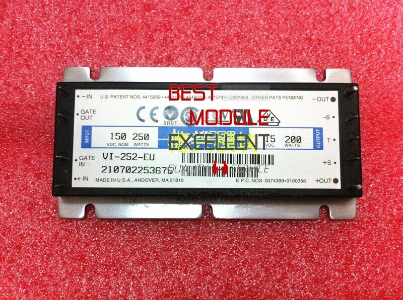 new 1PCS VICOR VI-252-EU power supply module   Quality Assurance