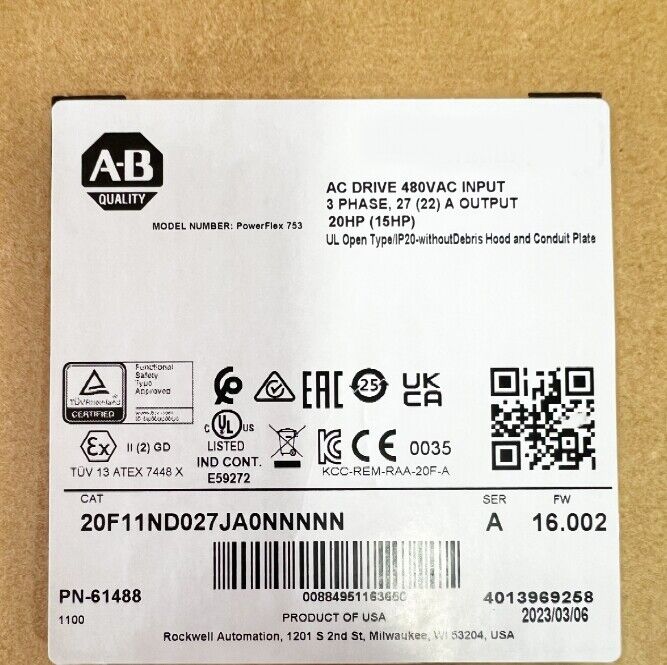 20F11ND027JA Factory Sealed - KOEED