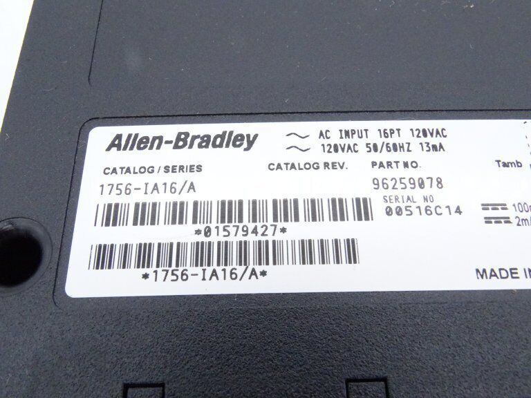 Allen Bradley 1756-IA16 Series A PLC Module - ALLEN BRADLEY