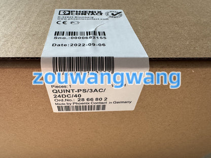 new 1pcs Phoenix QUINT-PS/3AC/24DC/40 2866802
