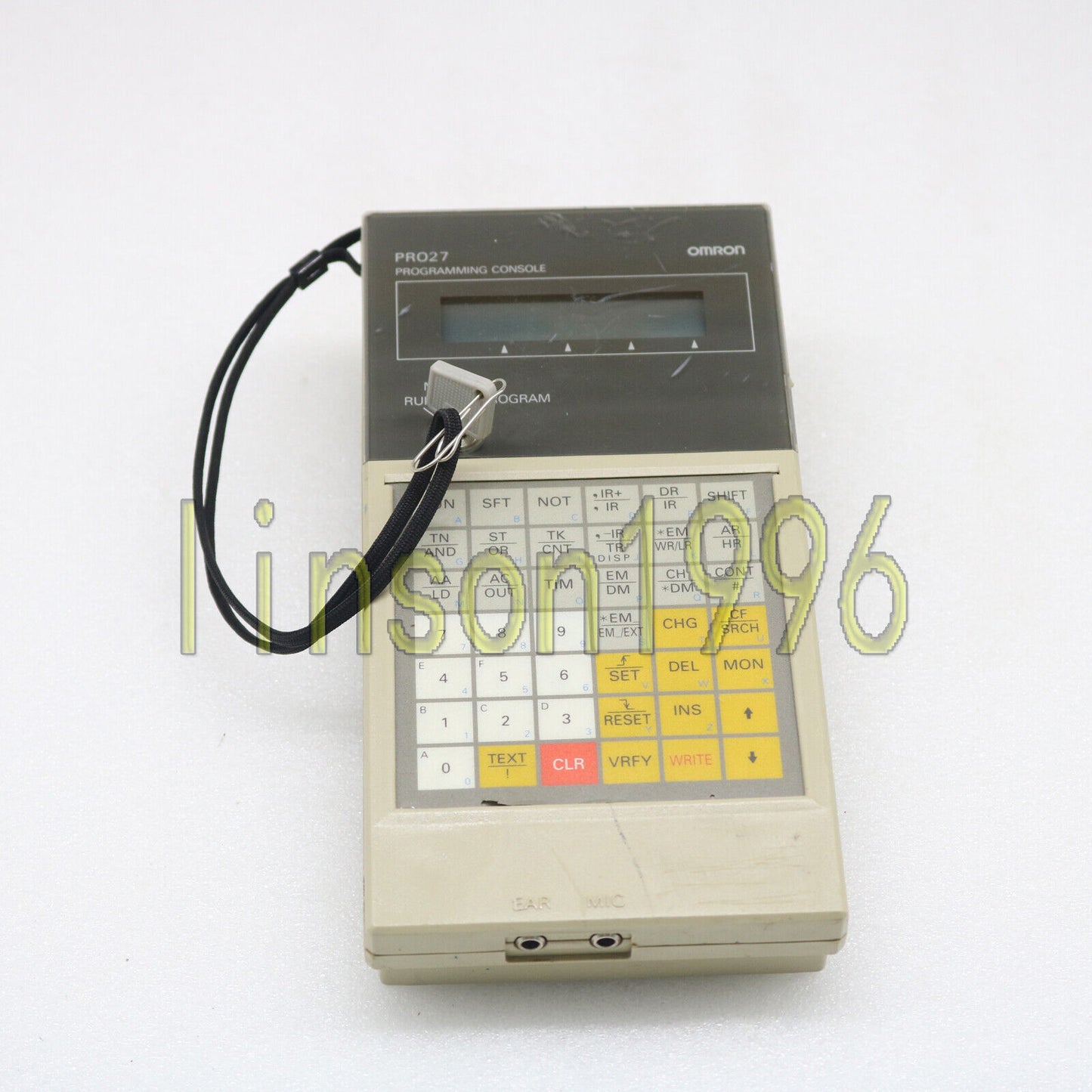 Used ONE OMRON C200H-PR027-E Programming Console - OMRION