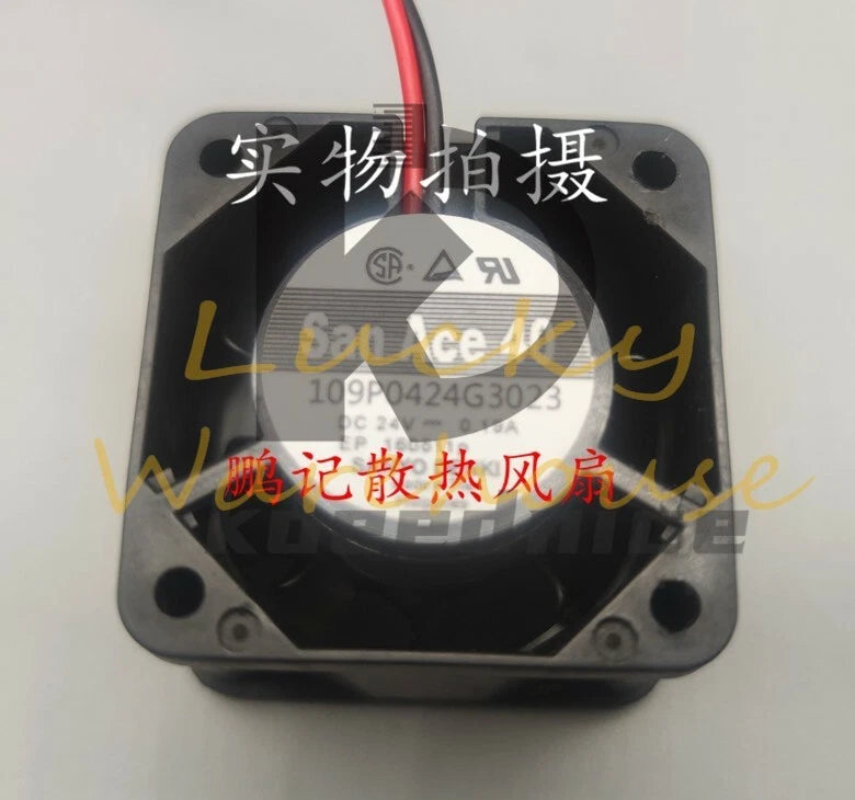 Sanyo 109P0424G3023 4CM 4028 24V0.19A 40mm 2-wire gale volume cooling fan