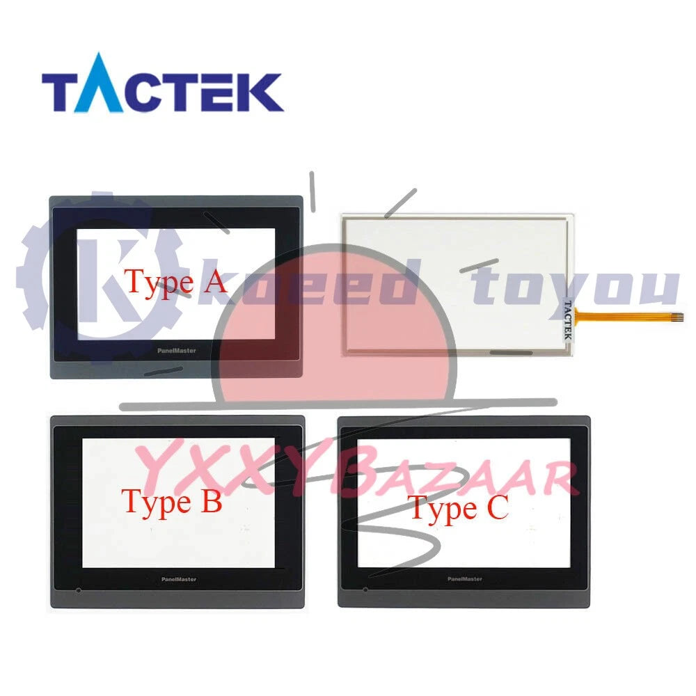 Touch Screen for PanelMaster PT070-WST2B-F1R1 Touchpad Glass + Film Overlay