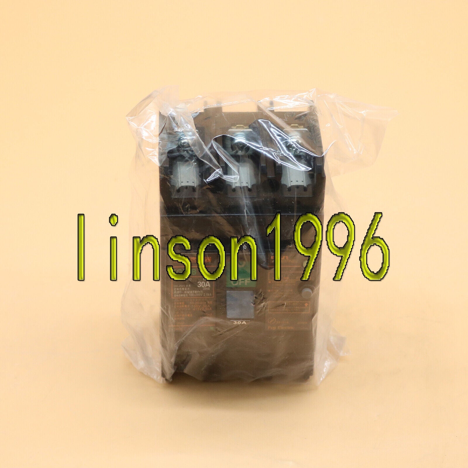 EG33B 3P 30A Leakage Circuit Breaker Stock, High-Quality Protection for Electric Equipment - FUJI ELECTRIC