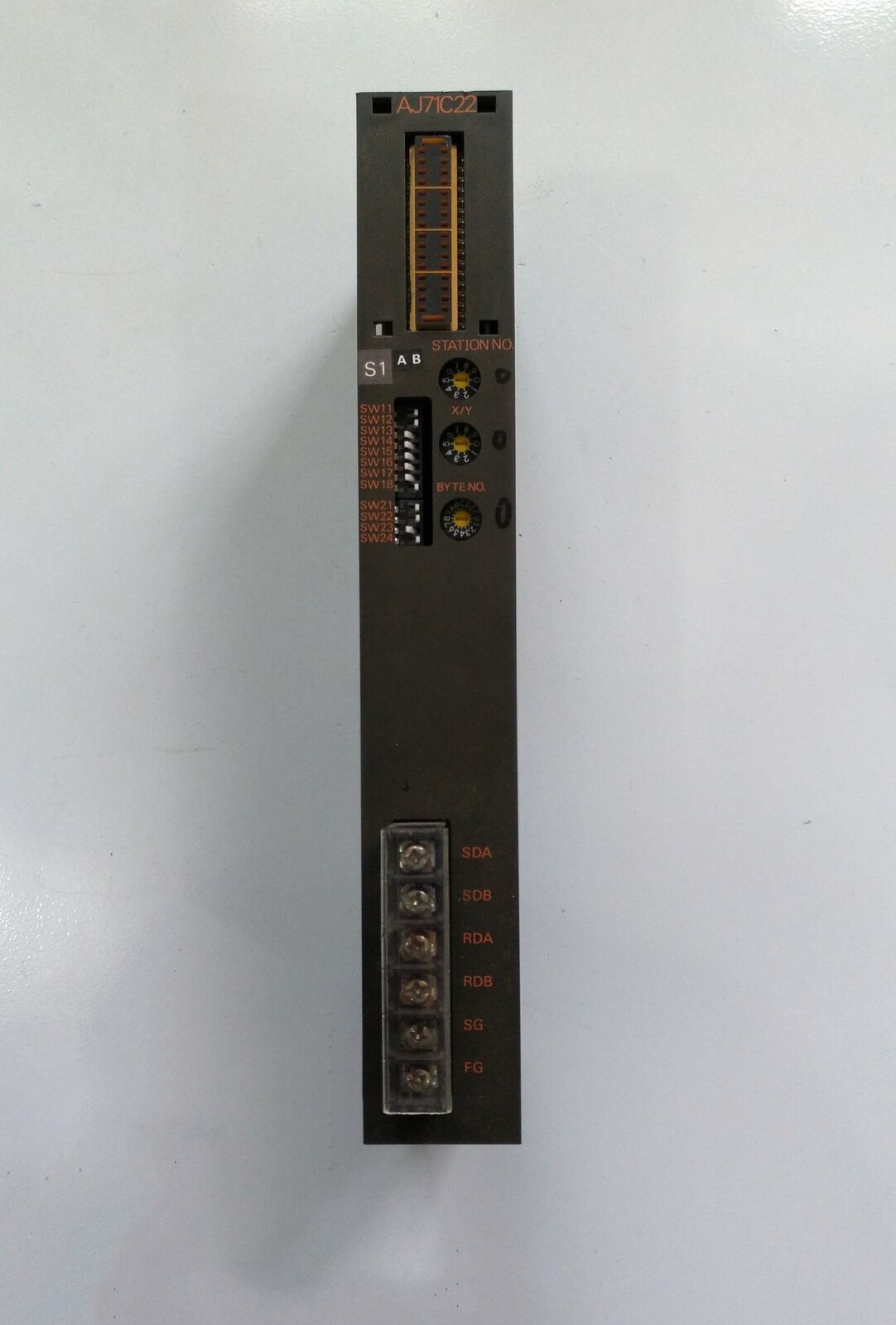 Used Mitsubishi A Series AJ71C22 Tested Good Condition - MITSUBISHI