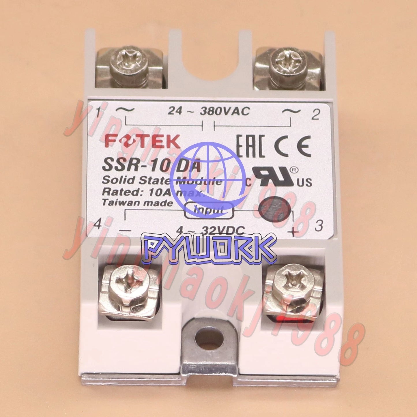 For FOTEK Soild State Relay SSR-10DA Free Shipping