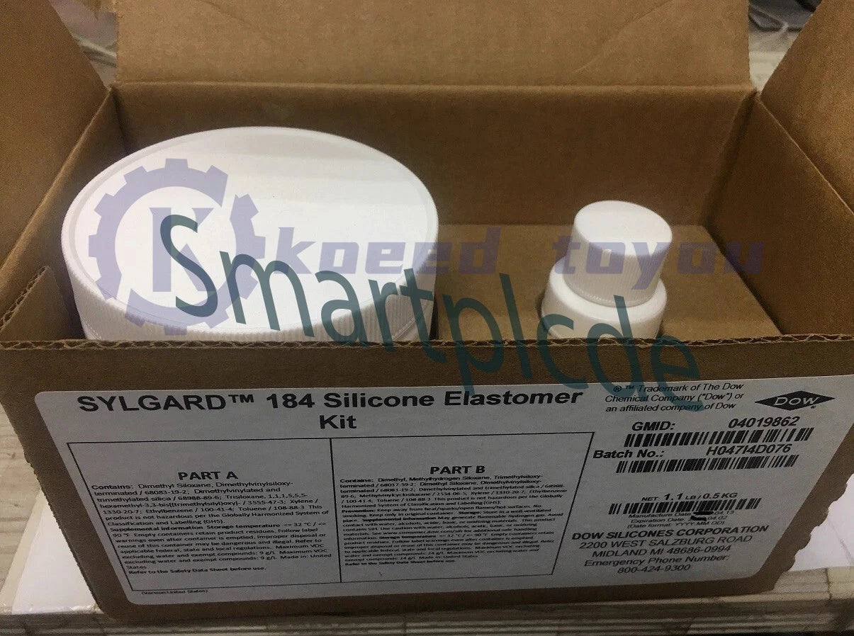 DOW Sylgard 184 Silicone Elastomer Kit A & B 1.1LB/0.5kg Free shipping