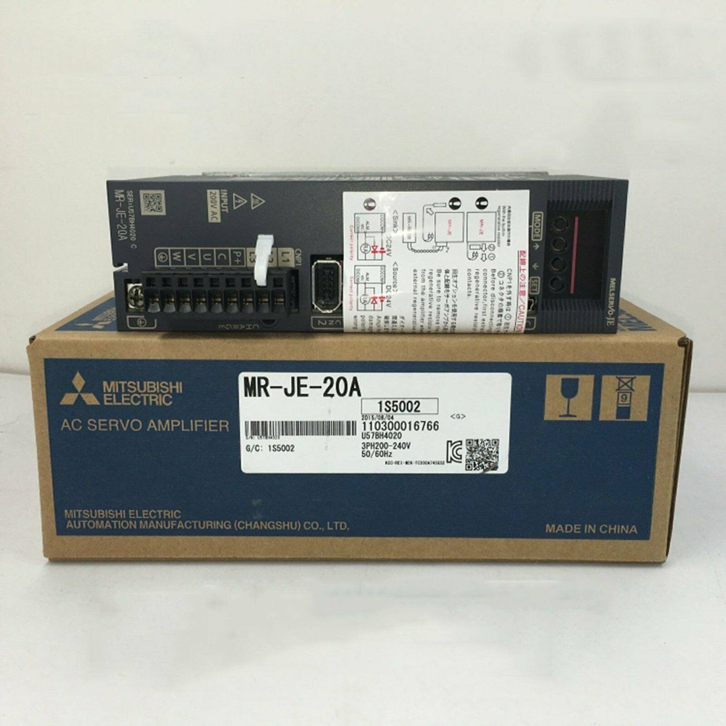 new Mitsubishi MRJE20A Servo Drives 1 year - MITSUBISHI