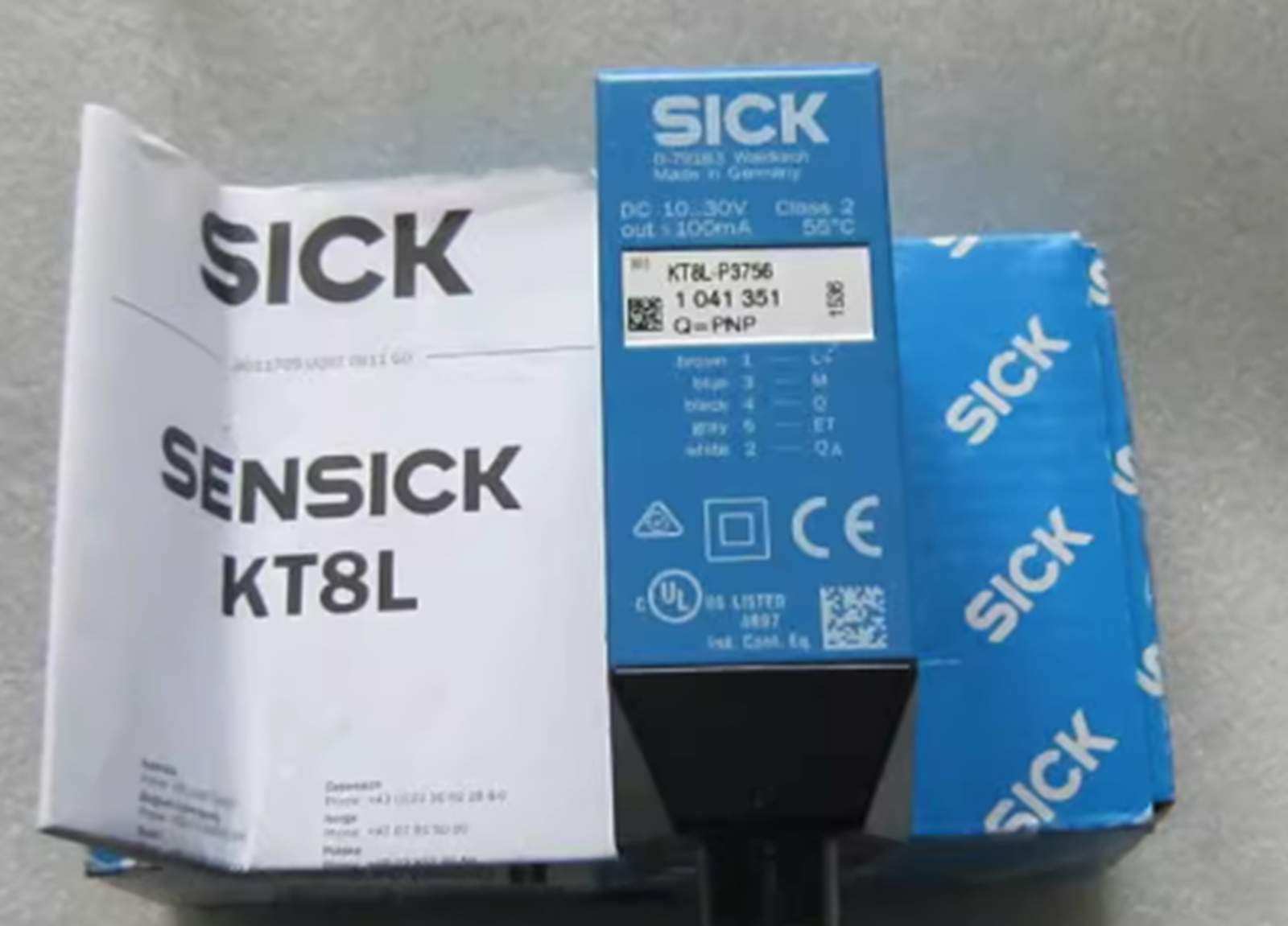 KT8L-P3756 1041351 Color Mark Sensor - SICK