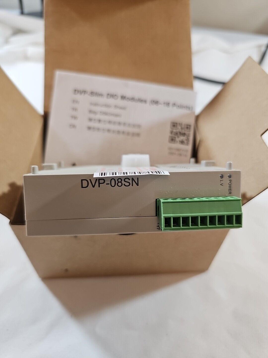 new DELTA DVP08SN11T 8 TRANSISTOR OUTPUT FUNCTION PLC MODULE - DELTA