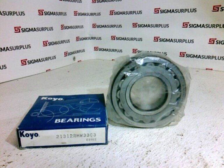 NEW KOYO21312RHW33C3 SPHERICAL ROLLER BEARING BORE DIA 2.346" OVERALL DIA - KOYO