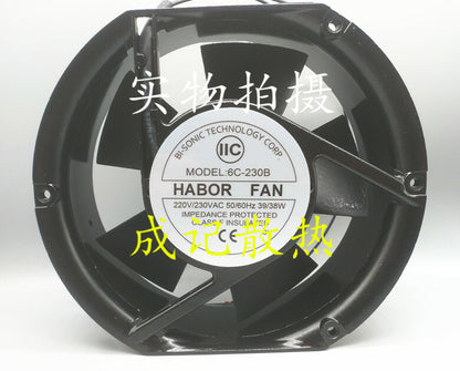1pcs  Bi-Sonic 6C-230B 17251 220V electric welding machine AC fan