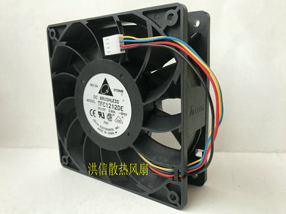 1pcs DELTA TFC1212DE 12V 3.9A 12038 12cm double ball fan 4pin