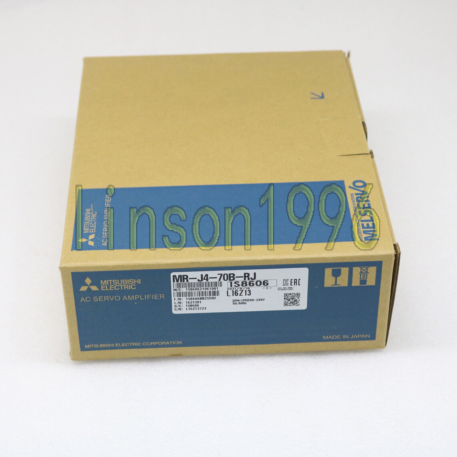 1PC Mitsubishi MR-J4-70B-RJ AC SERVO DRIVER - MITSUBISHI