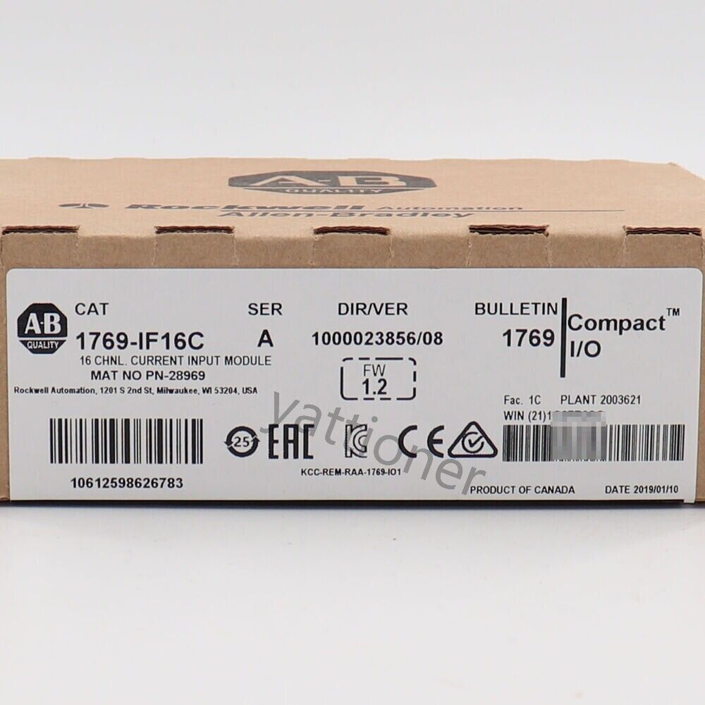 1769-IF16C AB Compact 16Pt Current Input Module US - INBOX