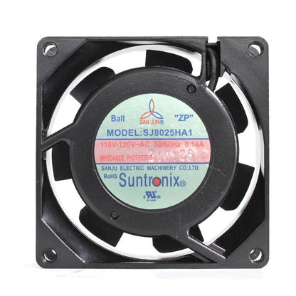 SANJUN SJ8025HA1 110V-120V 0.14A 8025 Large air volume ball cooling fan