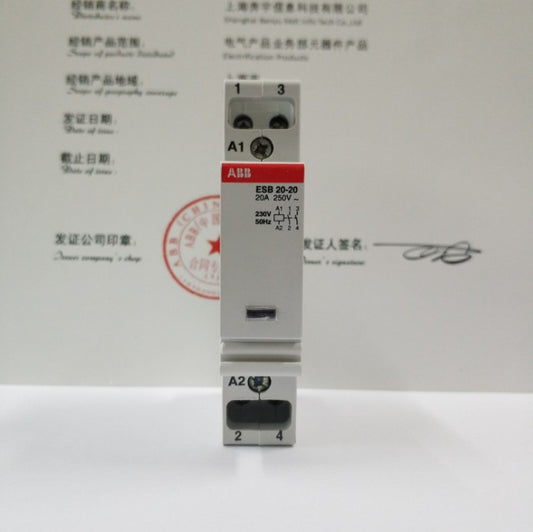 1PC  ABB ESB20 Series ESB20-20 ESB2020  Contactor 2NO