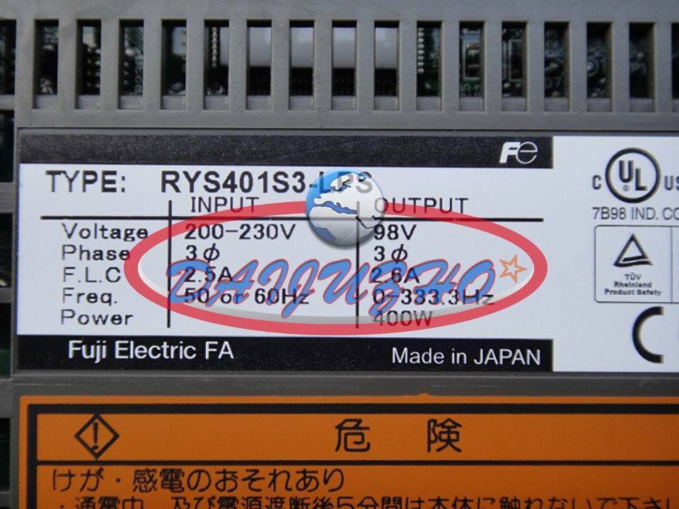 Used Servo Drive RYS401S3-LPS - FUJI