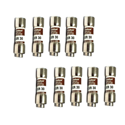10PCS Littelfuse KLKR 30 30A 600VAC Fuses - LITTELFUSE