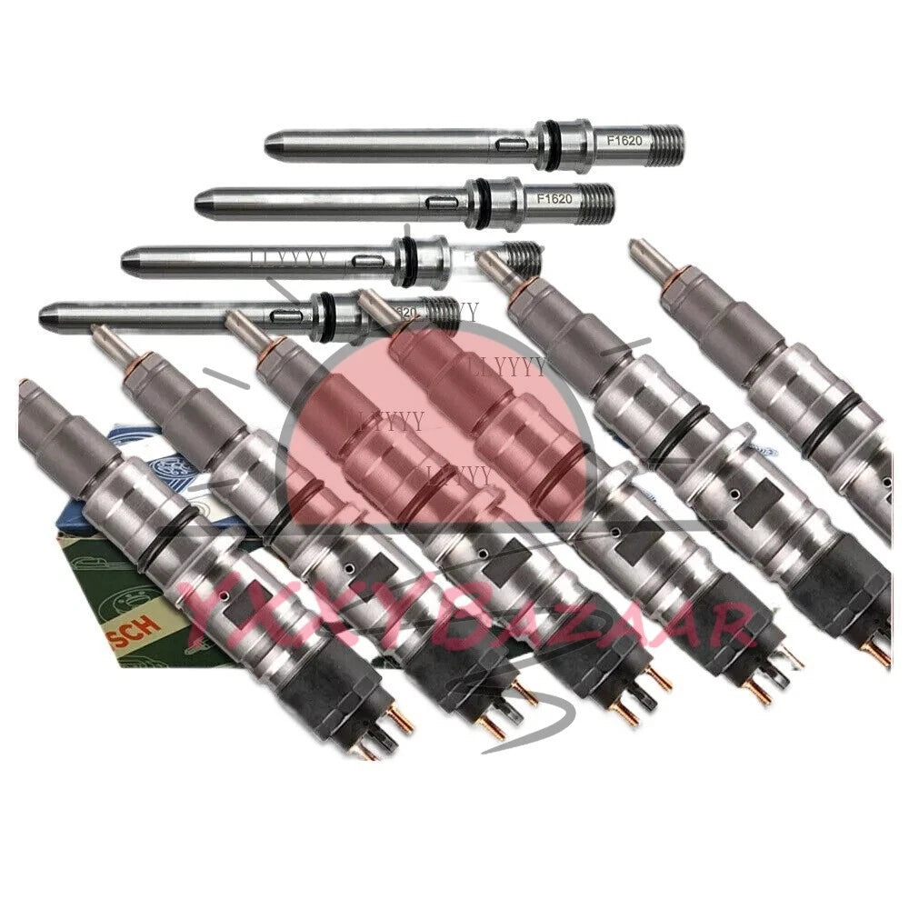 6Pcs Diesel Fuel Injector Fits For 2007-12 Cummins Dodge Ram 2500 3500 6.7L