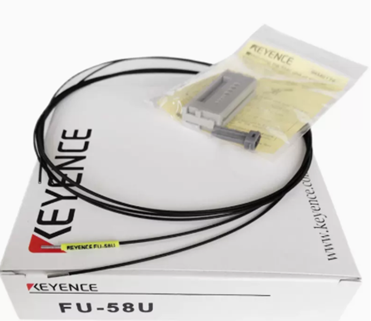 New Keyence Fiber Optic Sensor Switch FU-58U Strand Fiber Transmission Type - KEYENCE