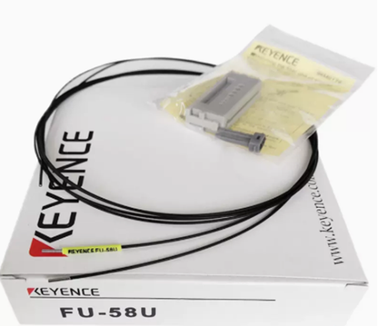 New Keyence Fiber Optic Sensor Switch FU-58U Strand Fiber Transmission Type - KEYENCE