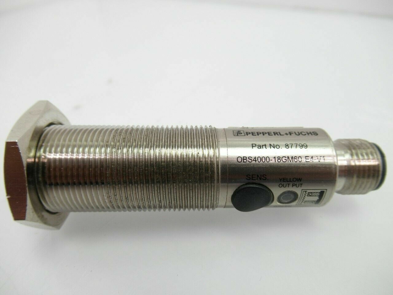 Pepperl+Fuchs OBS4000-18GM60-E4-V1 Inductive Sensor Fast Ship - High-Precision Industrial Sensor with Quick Installation and Long Lasting Performance - PEPPERL+FUCHS