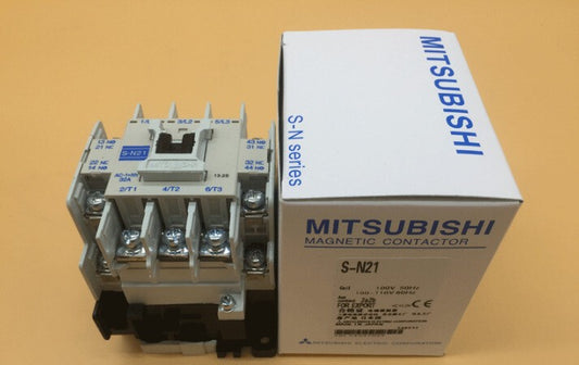 1PCS Mitsubishi S-N21 SN21 110VAC Contactor - Free Shipping *TT