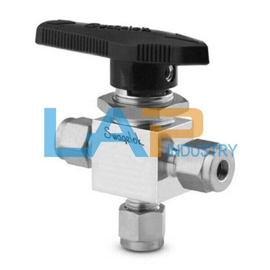 Swagelok SS-41GXS2 1/8 Inch Three-Way Ball Valve - SWAGELOK