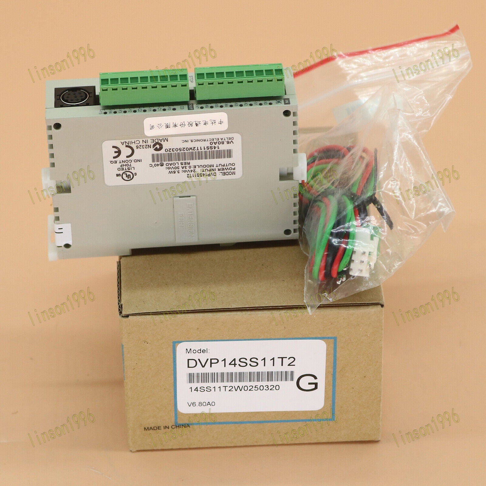 1-Piece DELTA DVP14SS11T2 Programmable Controller - DELTA