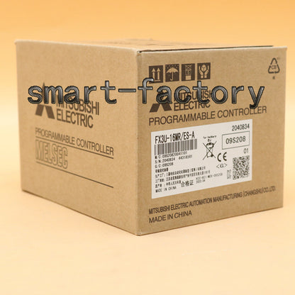 Mitsubishi FX3U-16MR/ES-A Programmable Logic Controller, 1-PC IN BOX - MITSUBISHI