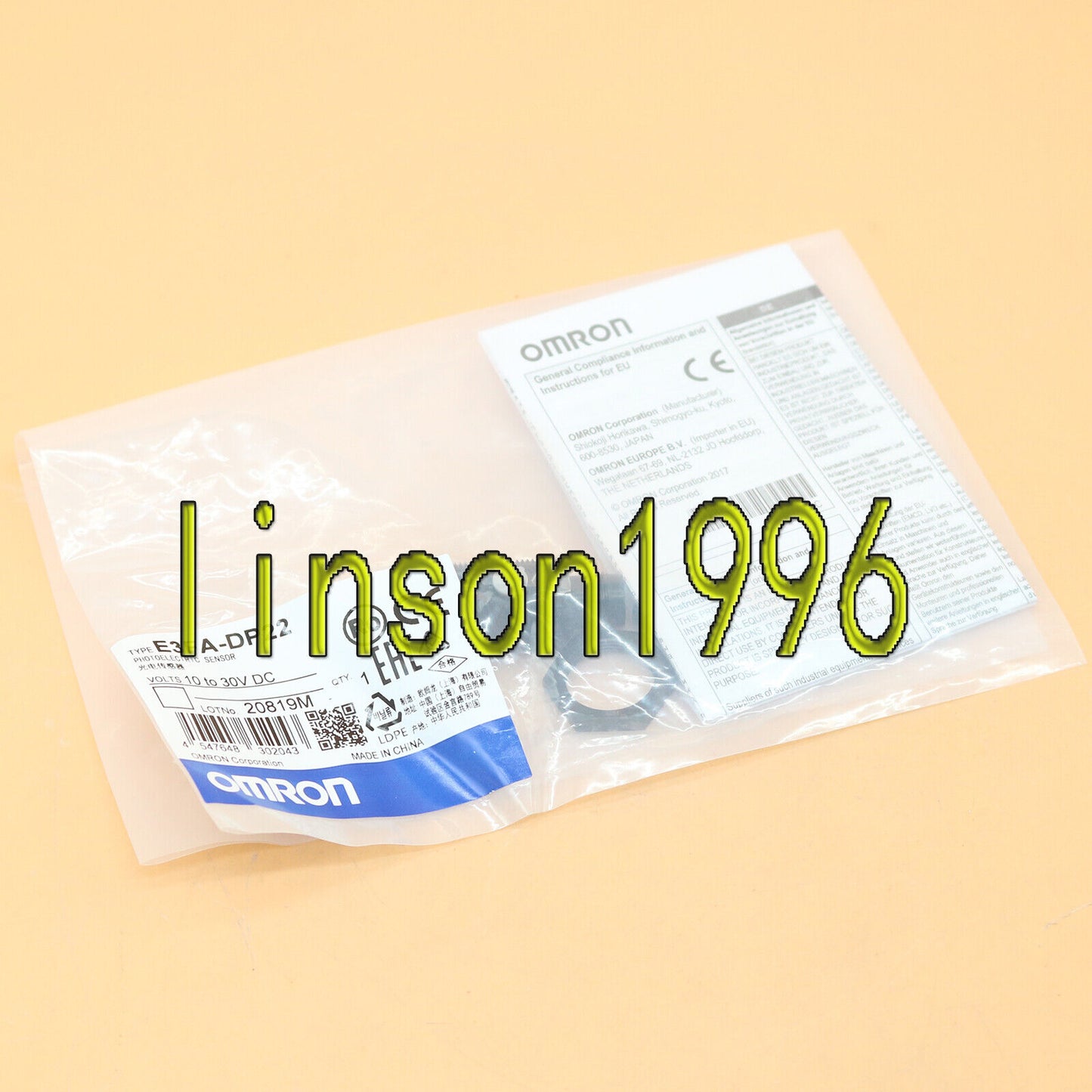 new Omron Sensor Switch E3FA-DP22 - OMRON