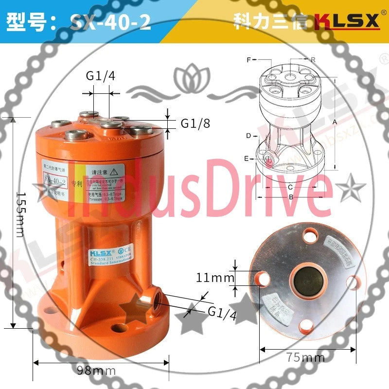 1PCS FOR KLSX Pneumatic hammer SX-40-2 2nd Generation