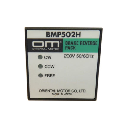 1PC ORIENTAL MOTOR Speed Governor BMP502H 220V 50/60Hz - ORIENTAL MOTOR