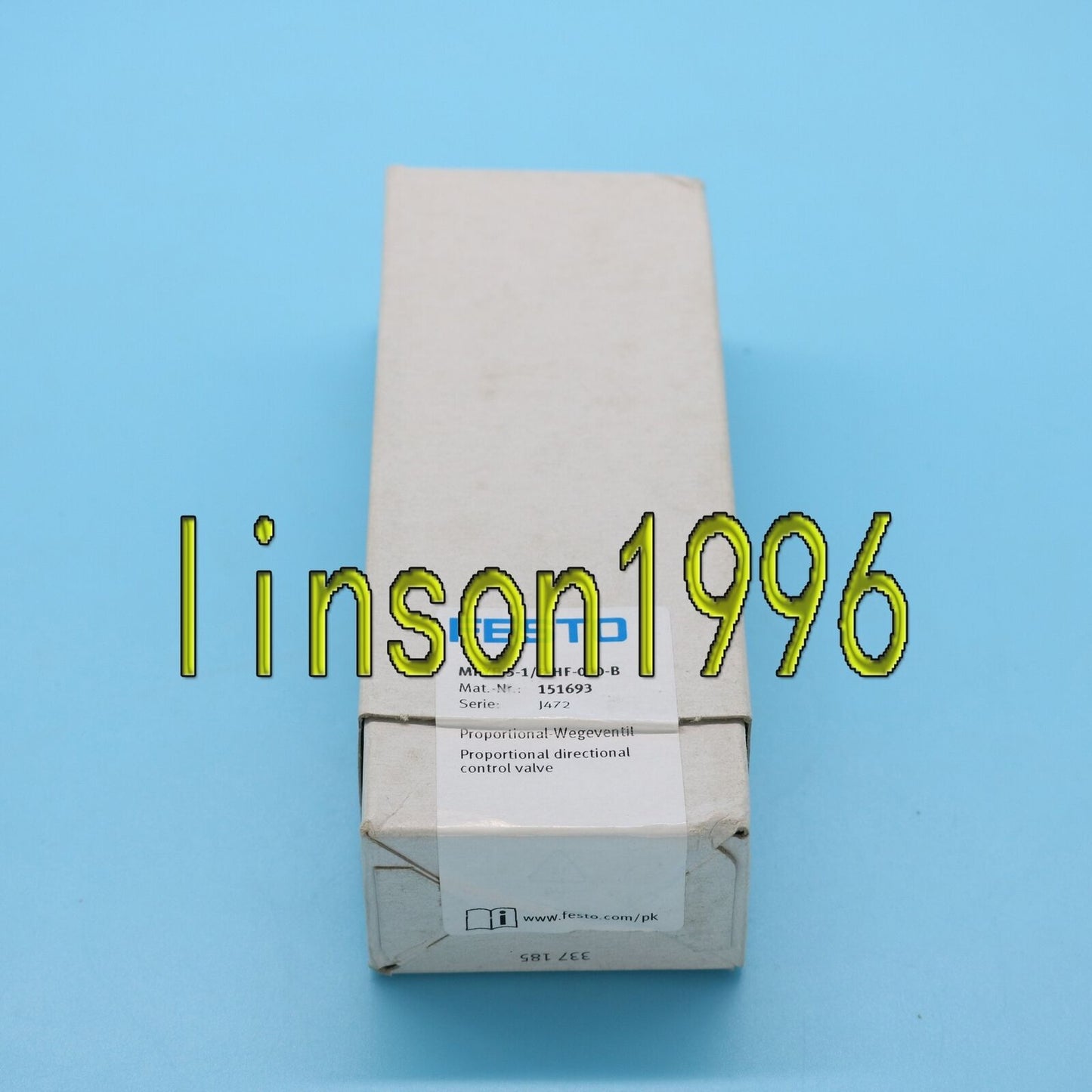 1PC FESTO MPYE-5-1/8-HF-010-B Solenoid Valve, 1-Year Warranty - FESTO