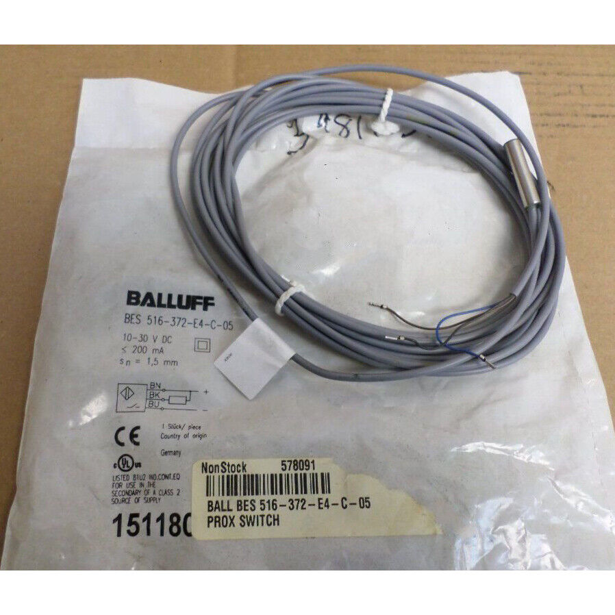 new 1PCS  Balluff BES 516-372-E4-C-05 proximity switch Balluff