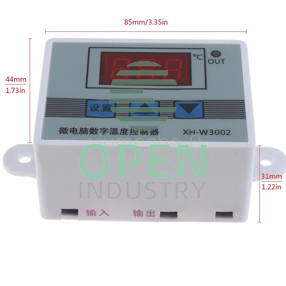 AC 110V-220V Digital LED Temperature Controller Microcomputer Thermostat